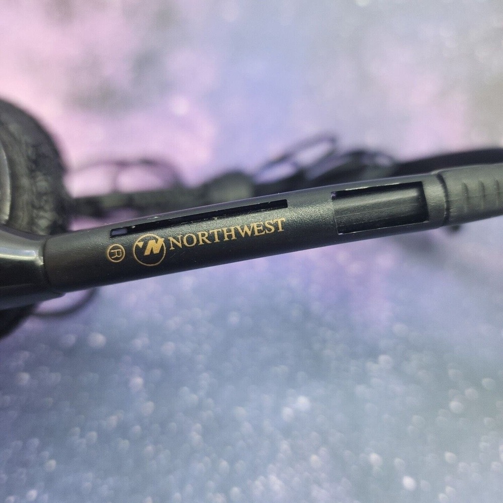 KOSS Headphones Northwest Airlines TQT 201/N "International Only" Vintage Music - Picture 3 of 6